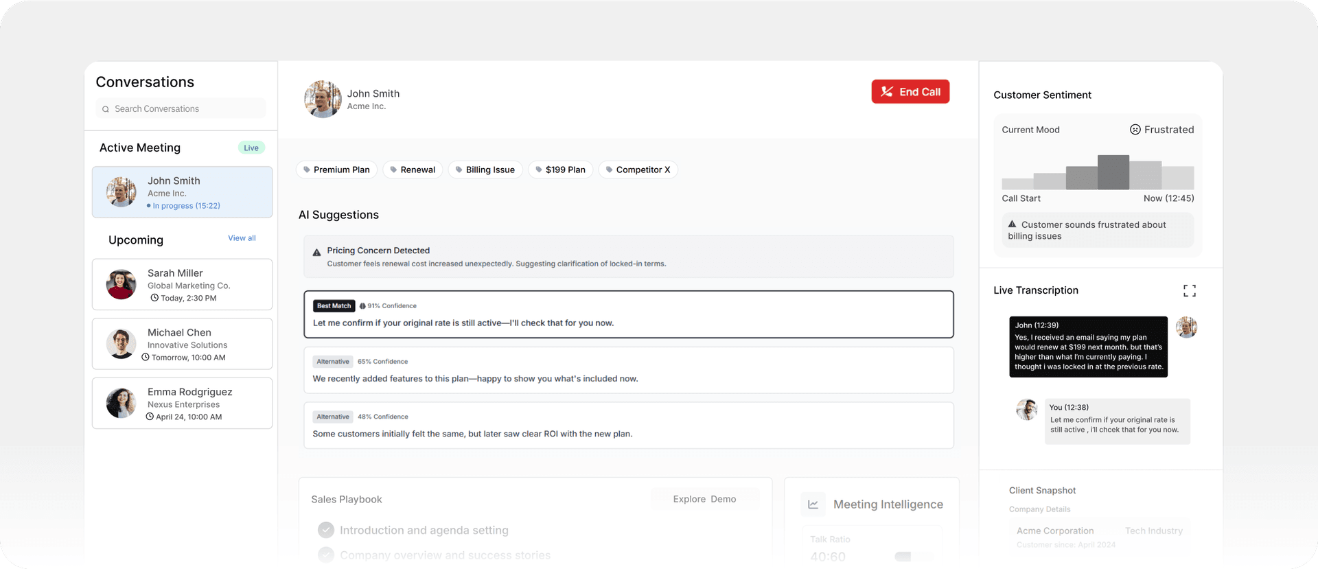 AI-Driven Conversation Suggestions